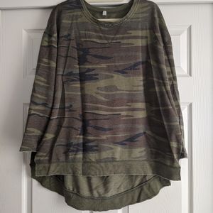 Z Supply Camo Sweatshirt